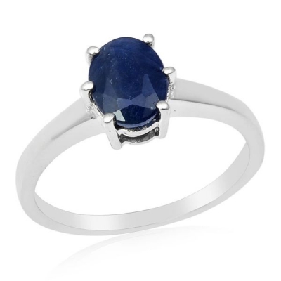 Blauwe Saffier Ring model R7-005